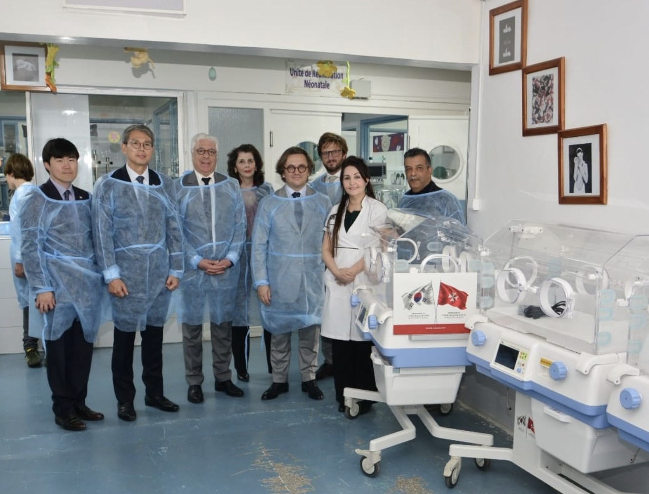 Les ambassades de la République de Corée et de l’Ordre de Malte remettent les premières couveuses destinées à différents hôpitaux de la région de Rabat